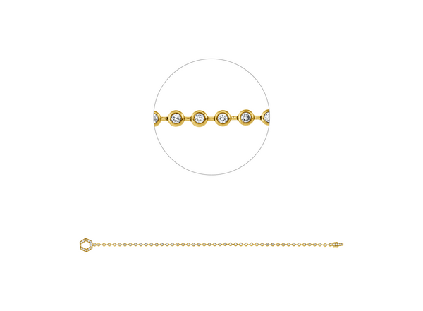 Brogle Selection diamond bracelet Brogle Selection diamond bracelet