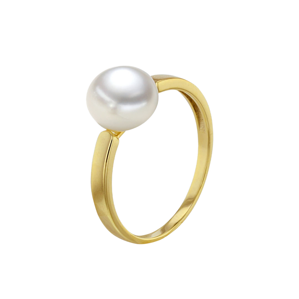 Brogle Selection Ocean freshwater pearl ring