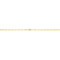 Brogle Classic plate gold chain 5,5mm