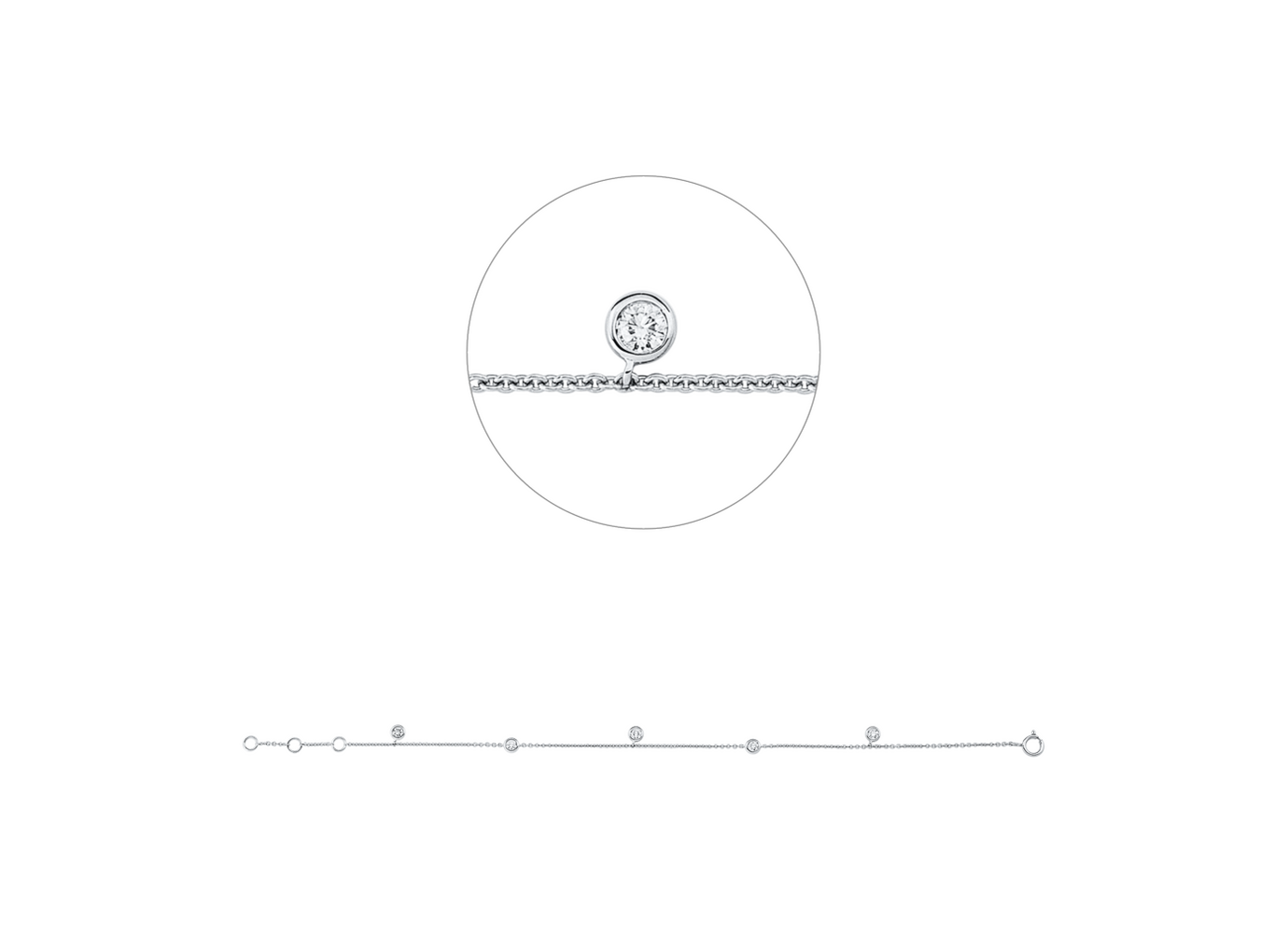 Brogle Classic Diamantarmband