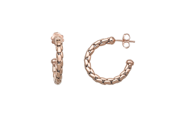 Chimento Stretch Spring Two-Tone Flexible Earring
