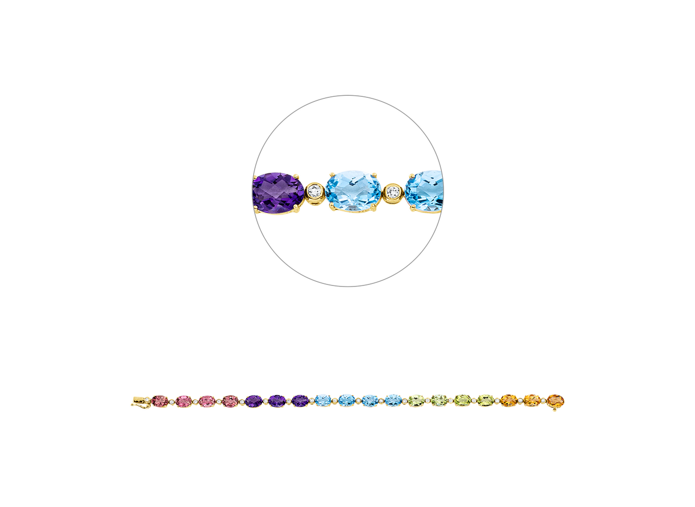 Brogle Classic sapphire bracelet