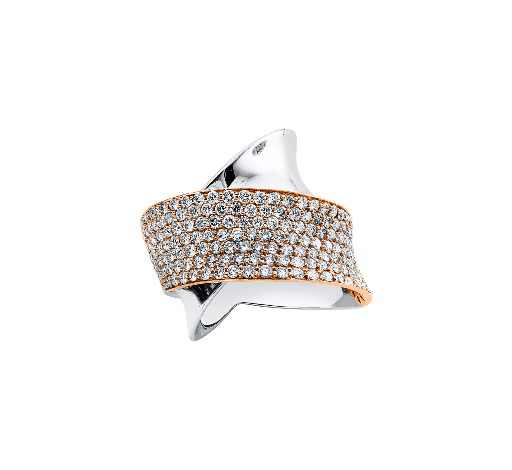 Brogle Selection Bicolor diamond ring Brogle Selection Bicolor diamond ring