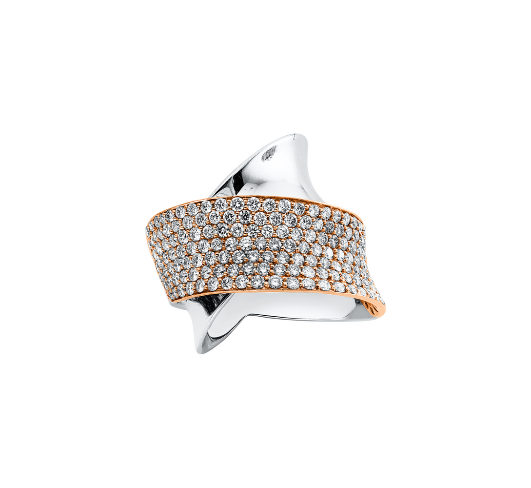 Brogle Selection Bicolor diamond ring Brogle Selection Bicolor diamond ring