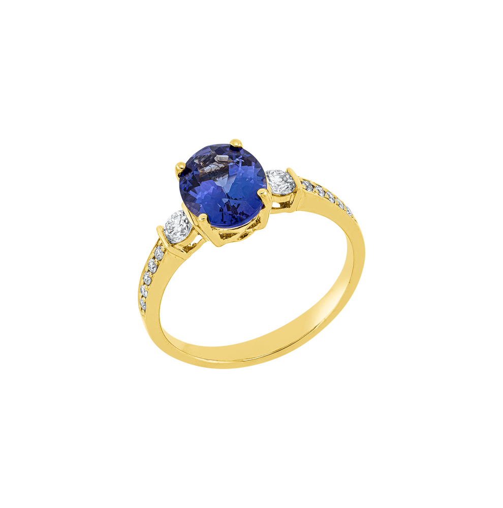 Brogle Classic tanzanite ring Brogle Classic tanzanite ring