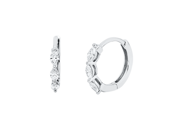 Brogle Classic Diamantcreolen Brogle Classic Diamantcreolen