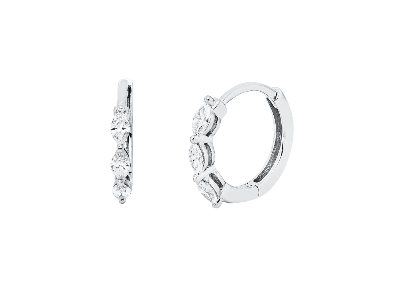 Brogle Classic Diamantcreolen Brogle Classic Diamantcreolen