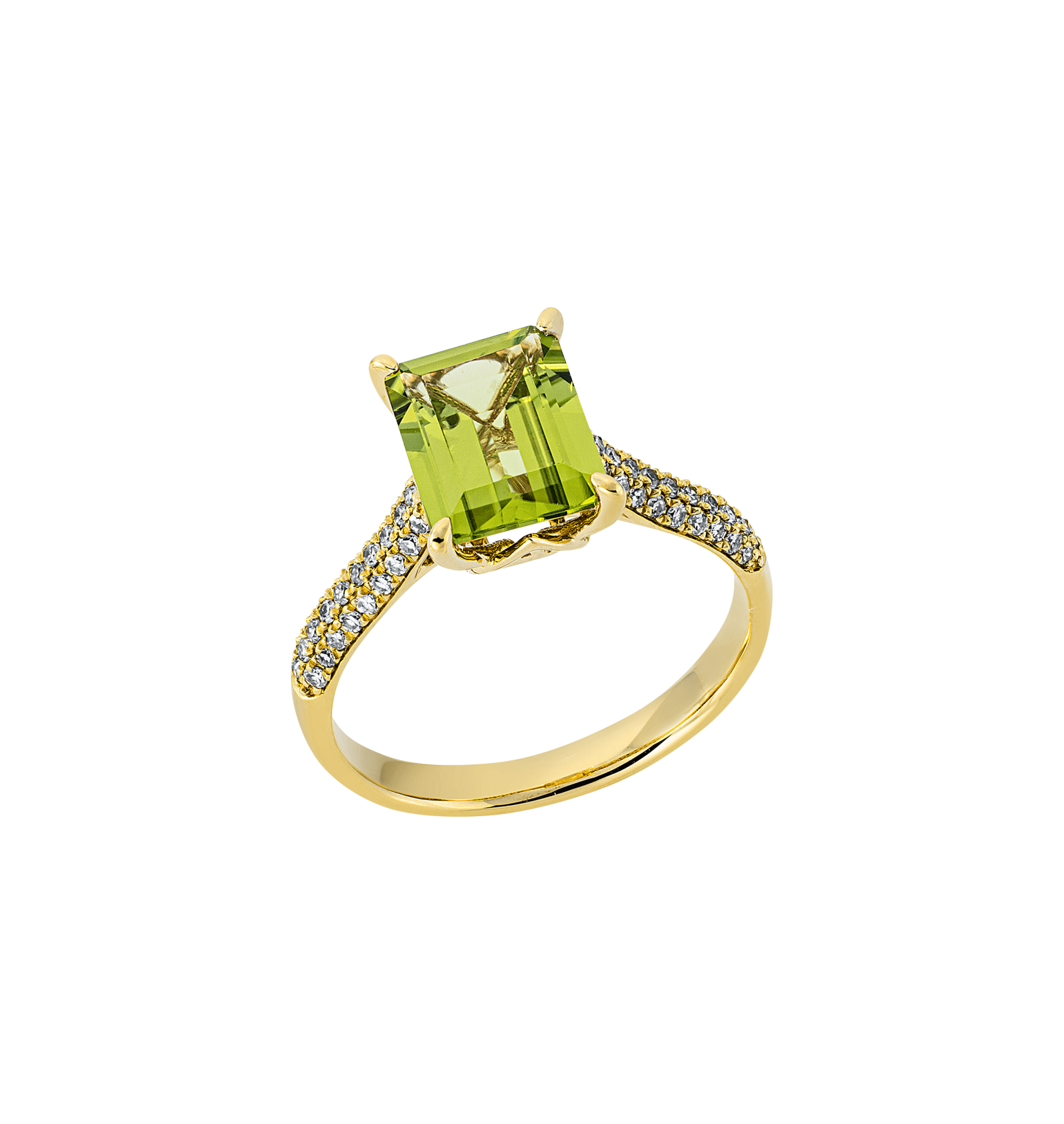 Brogle Classic peridot ring Brogle Classic peridot ring