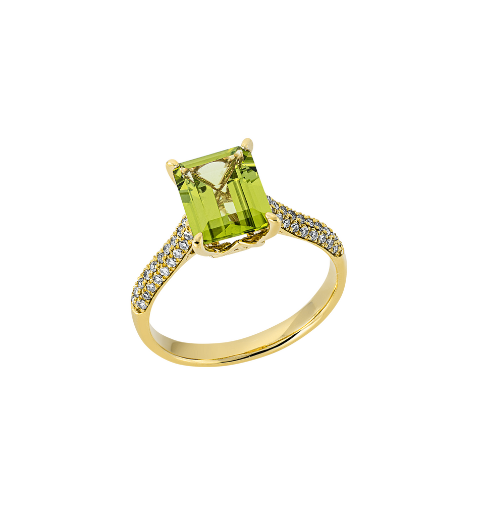 Brogle Classic peridot ring Brogle Classic peridot ring