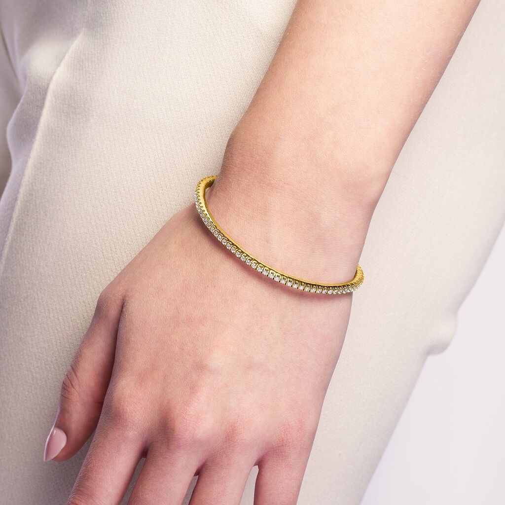 Brogle Selection flexible tennis bracelet Brogle Selection flexible tennis bracelet