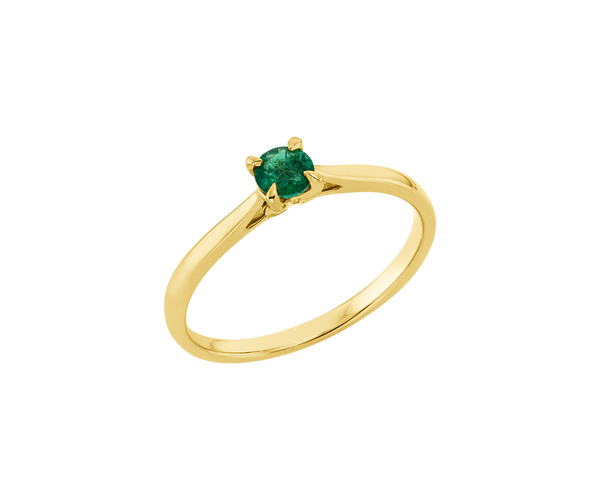 Brogle Classic emerald ring