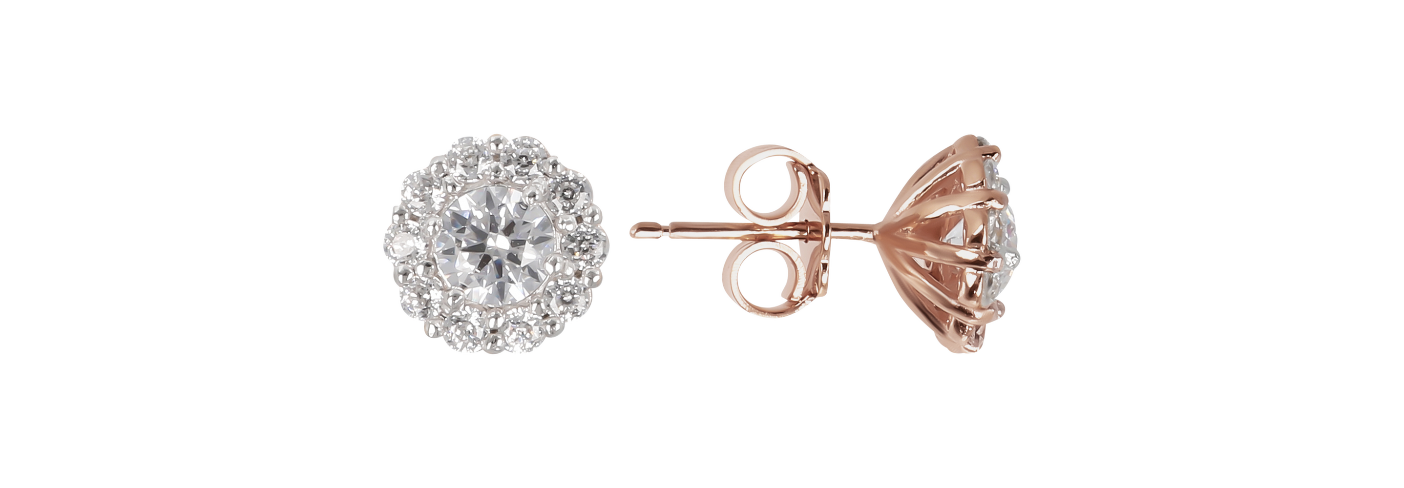 Bronzallure Altissima stud earrings