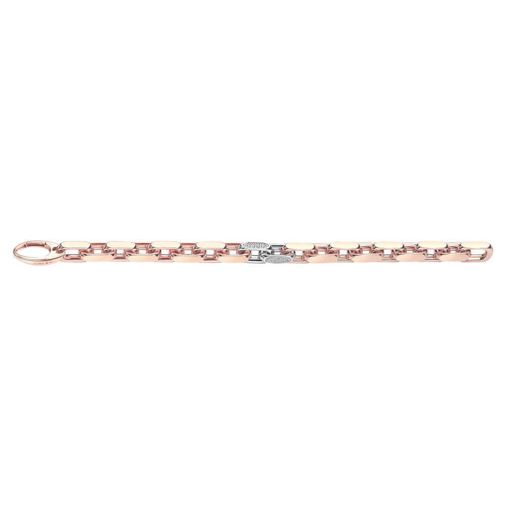 Emil Kraus Nuru Ankerarmband diamantiert, 9mm Emil Kraus Nuru Ankerarmband diamantiert, 9mm