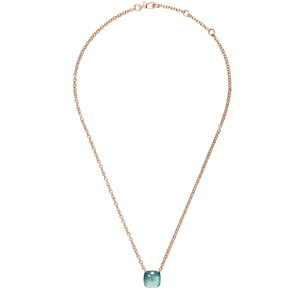 Pomellato Nudo Blue Topaz Necklace with Pendant