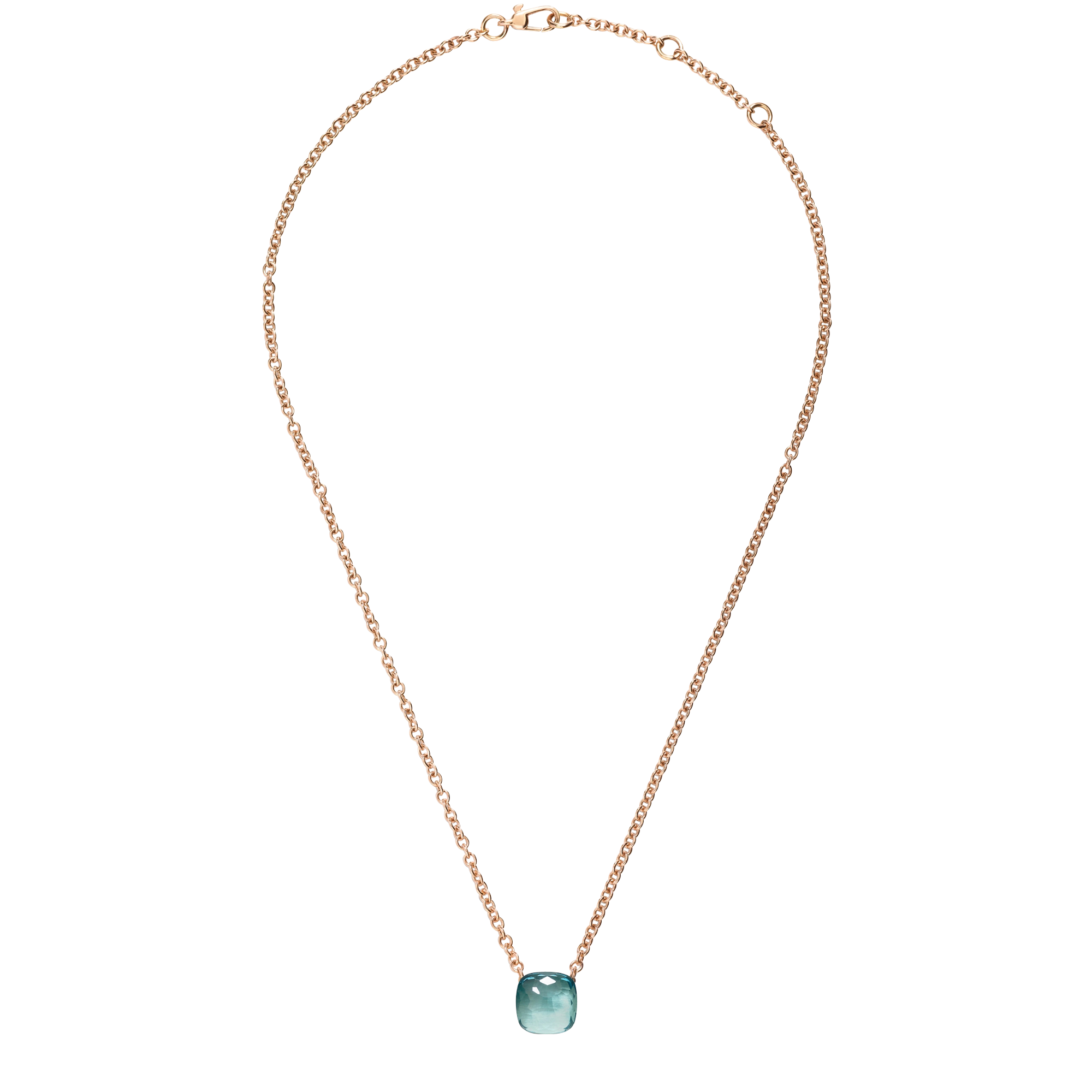 Pomellato Nudo Blue Topaz Necklace with Pendant Pomellato Nudo Blue Topaz Necklace with Pendant