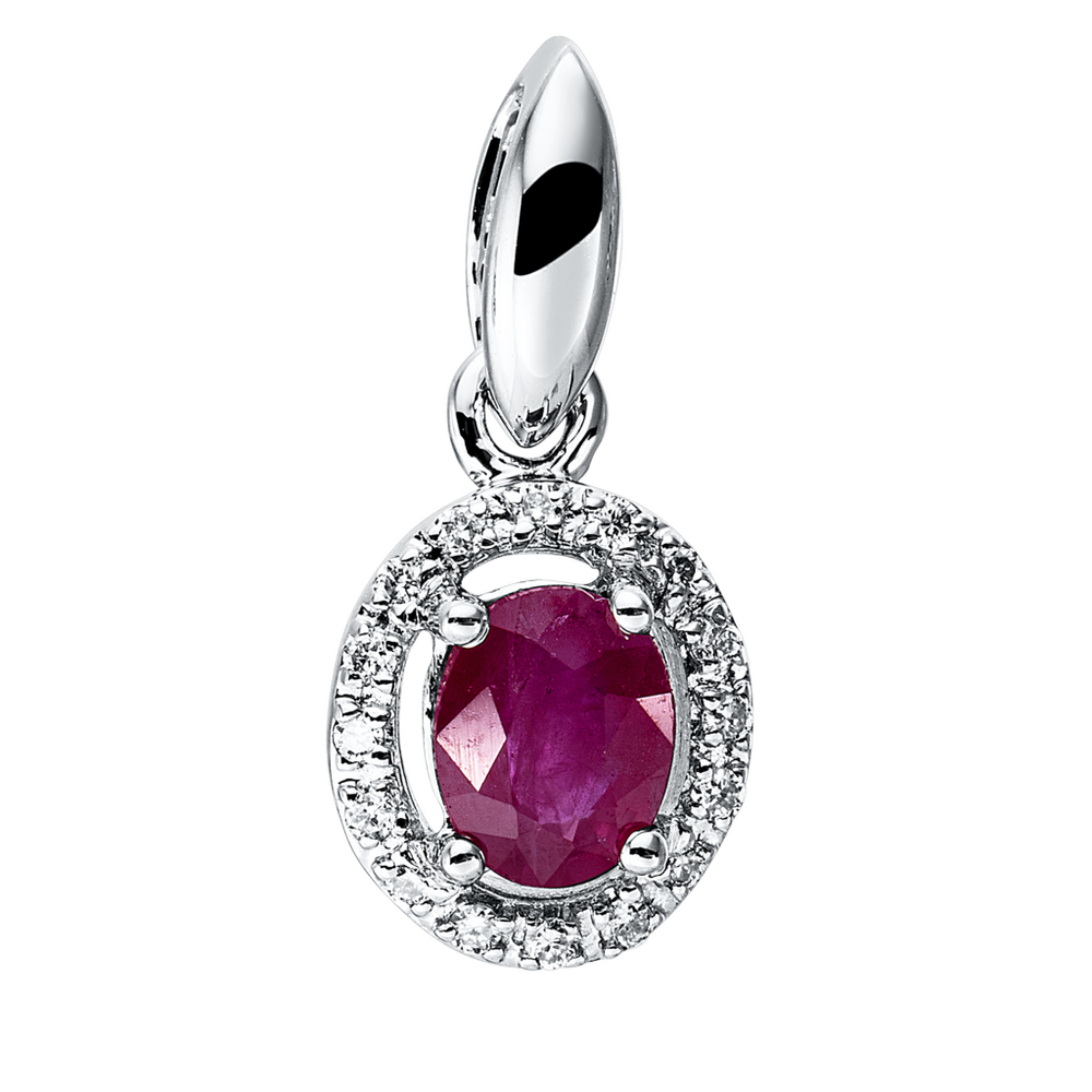 Brogle Classic ruby pendant