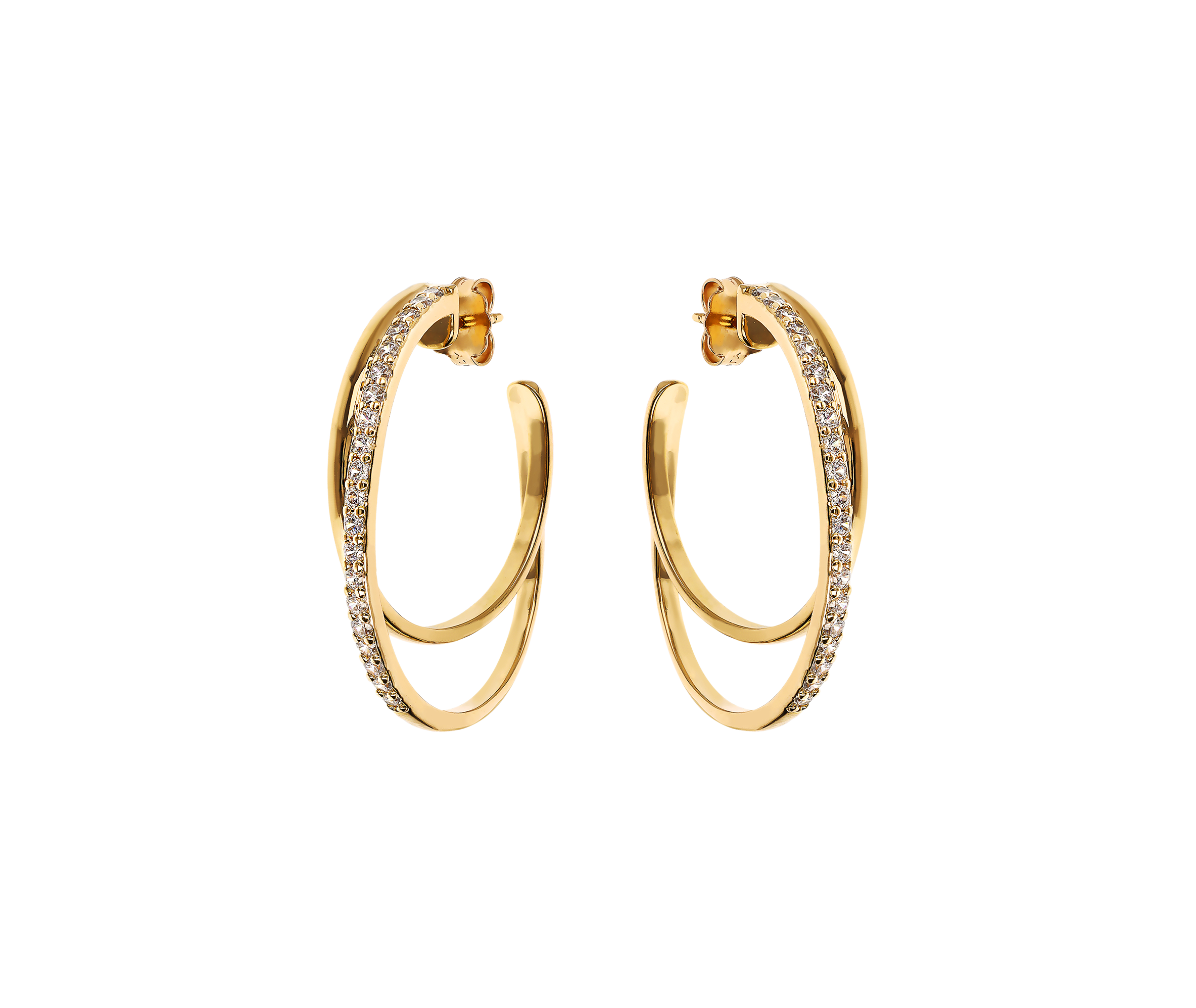 Bronzallure Golden Creolen Bronzallure Golden Creolen