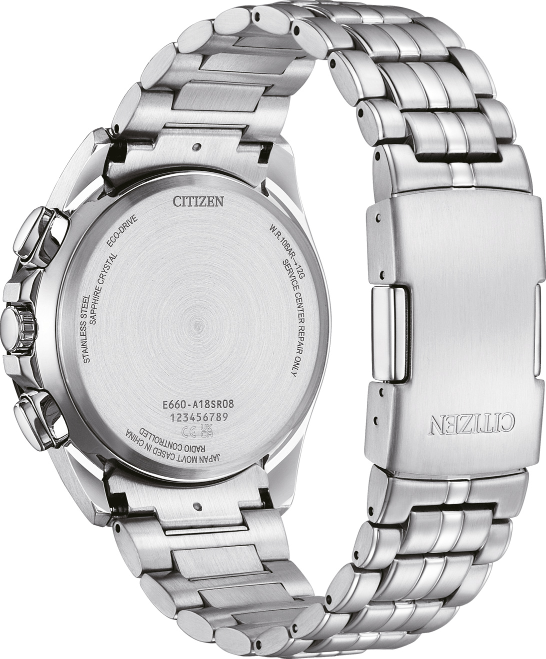 Citizen Funkuhr Unite with Blue 43mm