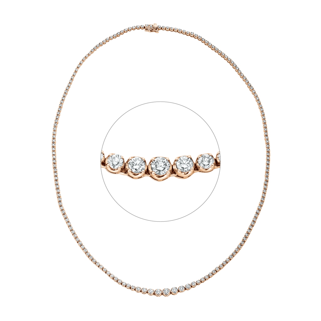 Brogle Classic tennis necklace Brogle Classic tennis necklace
