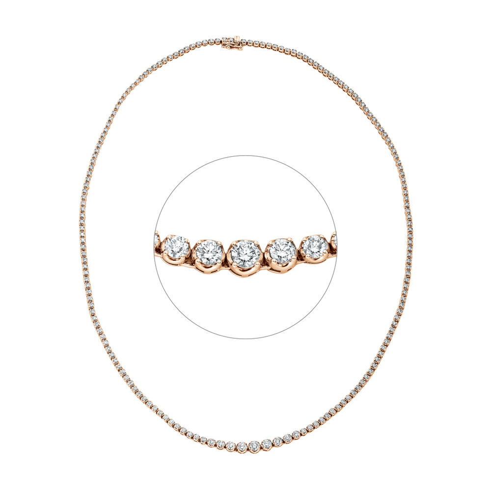 Brogle Classic tennis necklace Brogle Classic tennis necklace