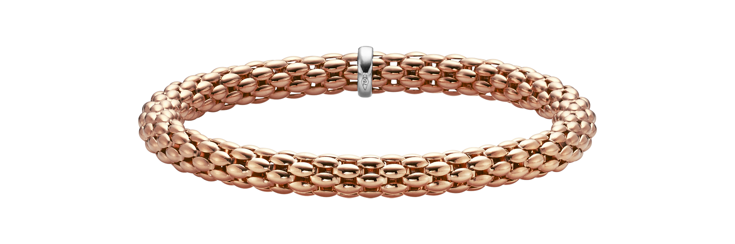 Brogle Classic gold bracelet flexible 6mm