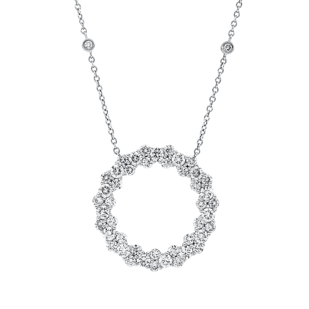 Brogle Classic necklace with diamond pendant Brogle Classic necklace with diamond pendant