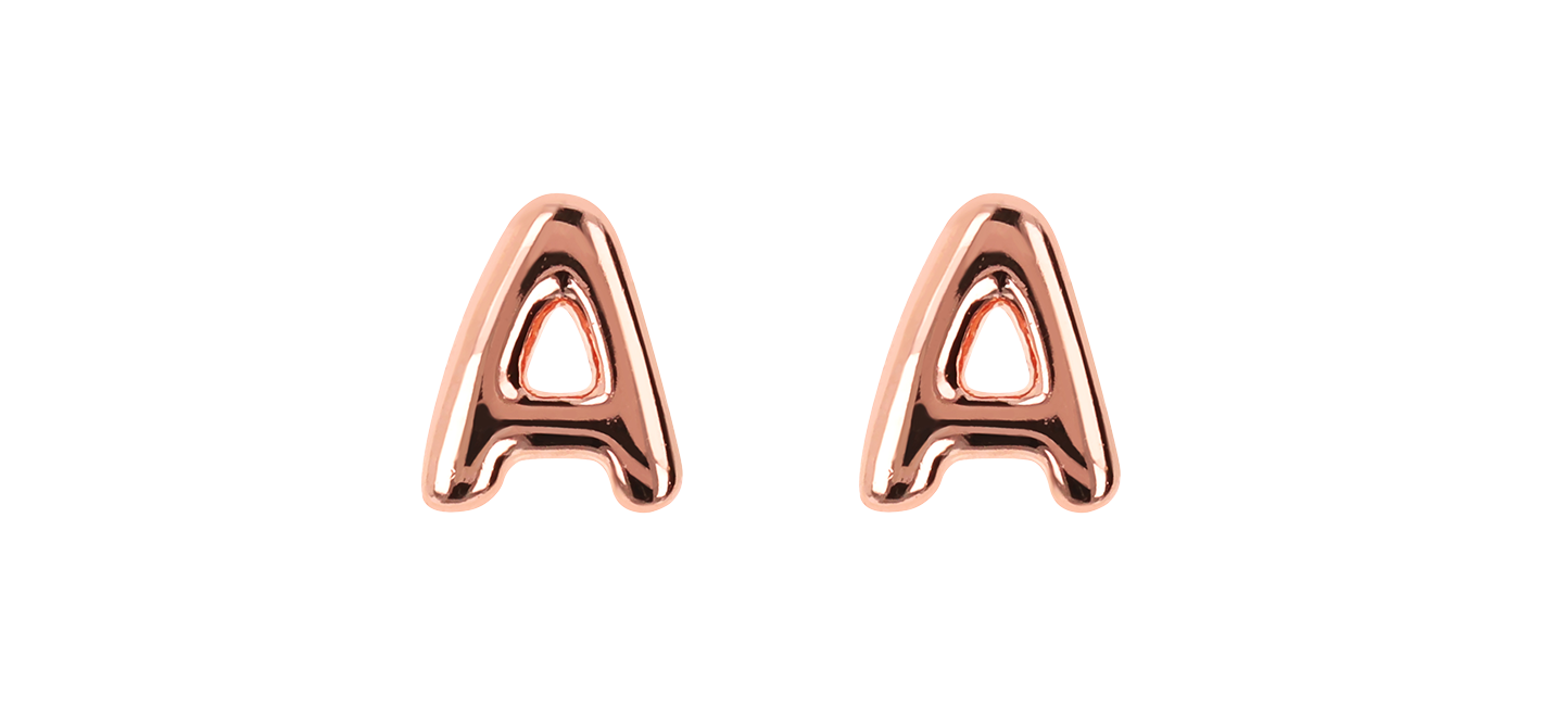Bronzallure Purezza Buchstabe A Ohrstecker Bronzallure Purezza Buchstabe A Ohrstecker
