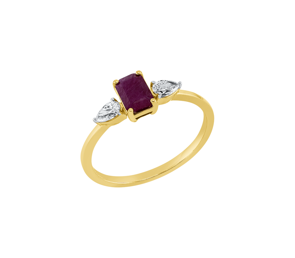Brogle Classic ruby ring Brogle Classic ruby ring
