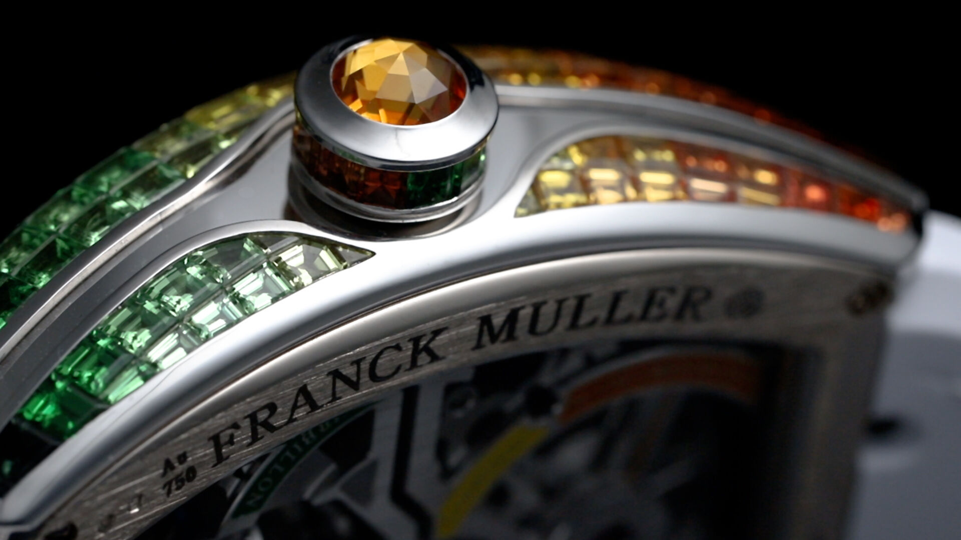 Franck Muller Vanguard Rainbow Revolution 3 55,9 x 46mm Franck Muller Vanguard Rainbow Revolution 3 55,9 x 46mm