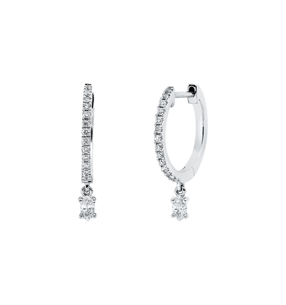 Brogle Classic Diamantcreolen Brogle Classic Diamantcreolen