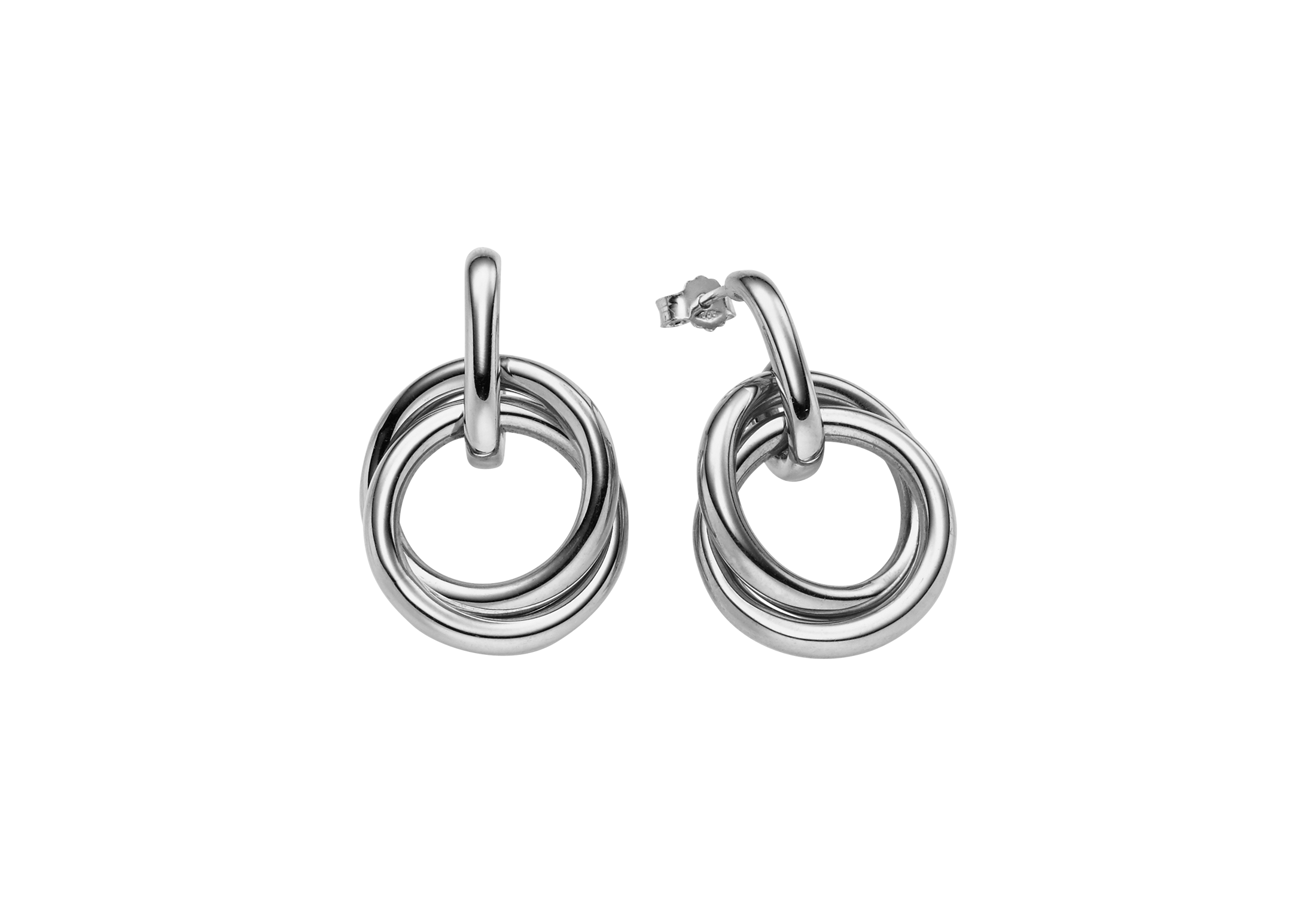 Brogle Classic gold hoop earrings Brogle Classic gold hoop earrings