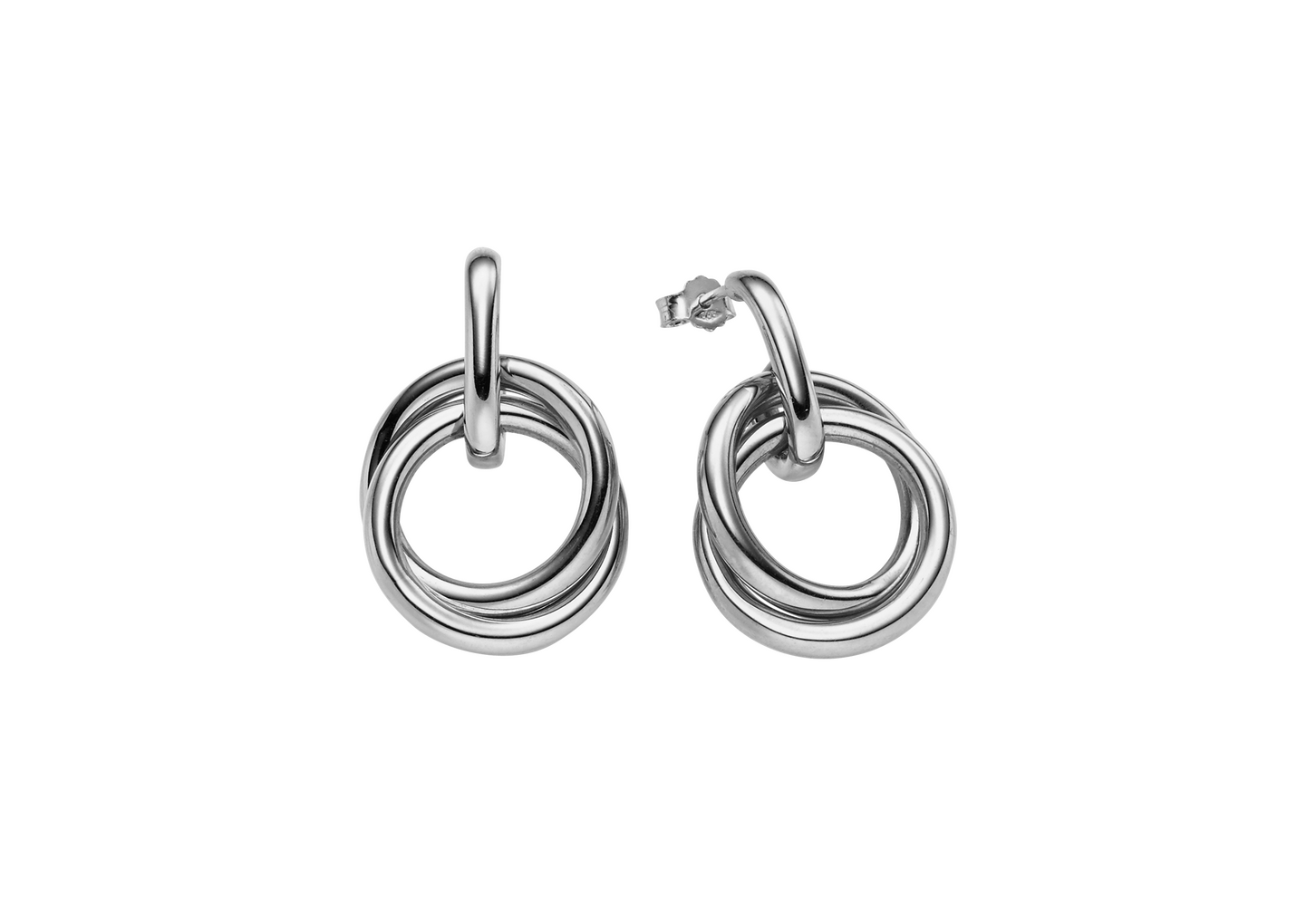 Brogle Classic gold hoop earrings Brogle Classic gold hoop earrings