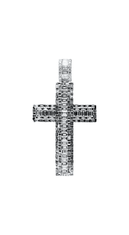 Brogle Selection Kreuzanhänger mit Diamanten Brogle Selection Kreuzanhänger mit Diamanten