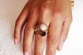 Tamara Comolli Bouton Pavé L Ring