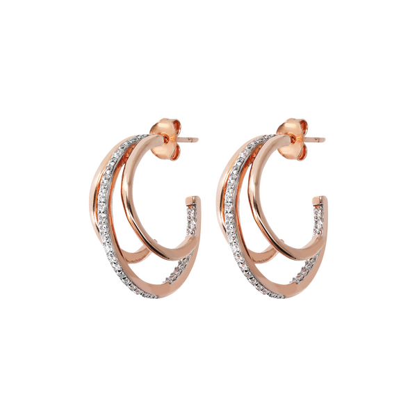 Bronzallure Altissima hoop earrings