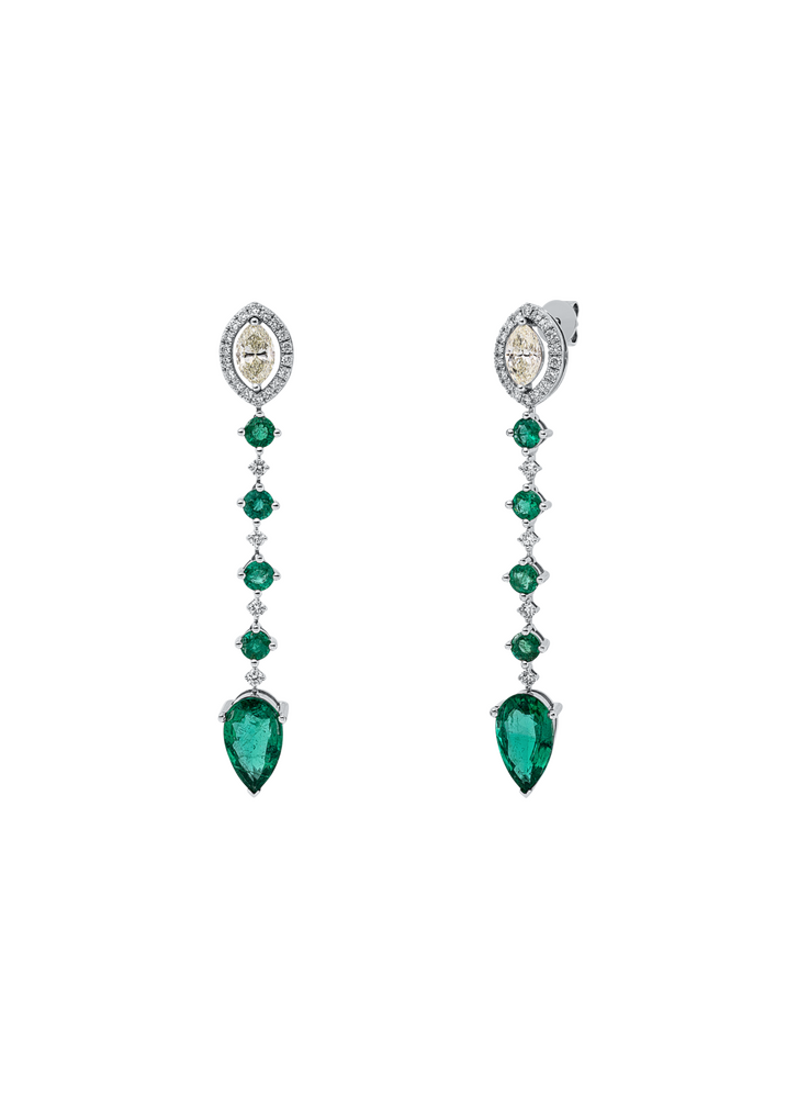 Brogle Selection emerald earrings