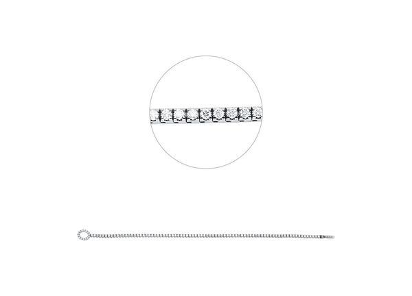 Brogle Classic tennis bracelet