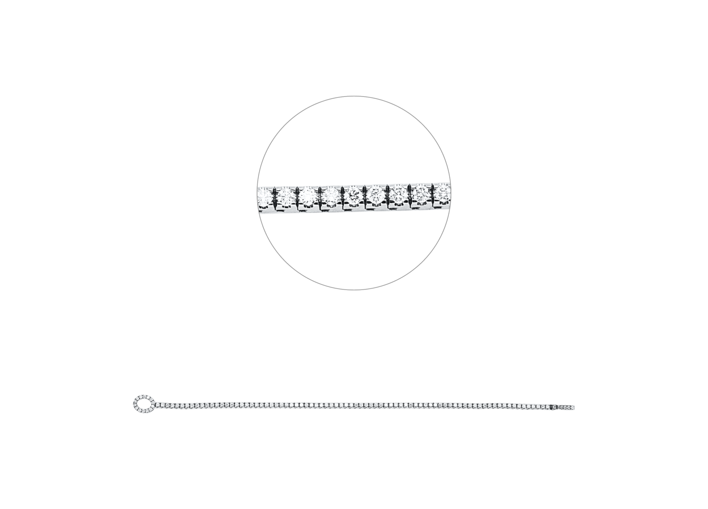 Brogle Classic tennis bracelet Brogle Classic tennis bracelet