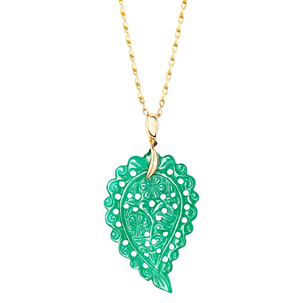 Tamara Comolli India Leaf Onyx M Anhänger Tamara Comolli India Leaf Onyx M Anhänger