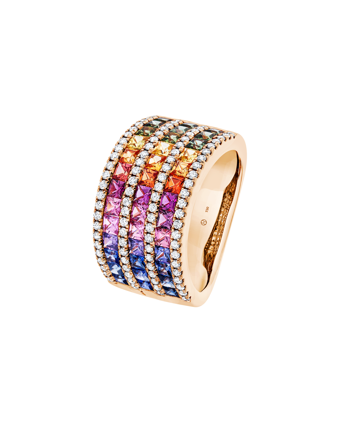 Brogle Selection Saphirring Rainbow Brogle Selection Saphirring Rainbow