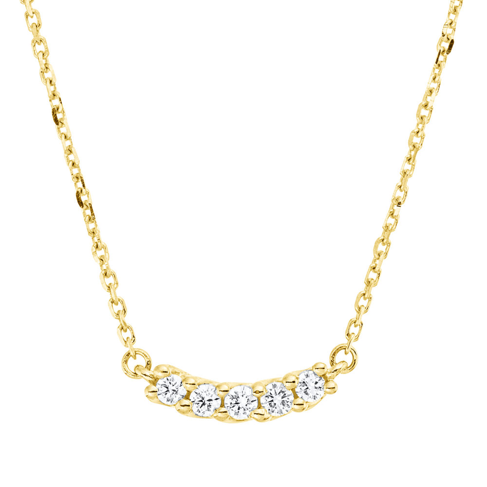 Brogle Classic necklace with diamond pendant Brogle Classic necklace with diamond pendant