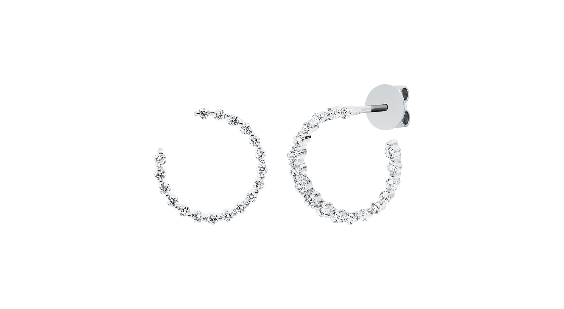 Brogle Classic diamond stud earrings