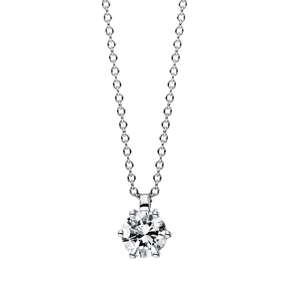 Brogle Selection necklace with pendant Marie from 0.7 carat Brogle Selection necklace with pendant Marie...