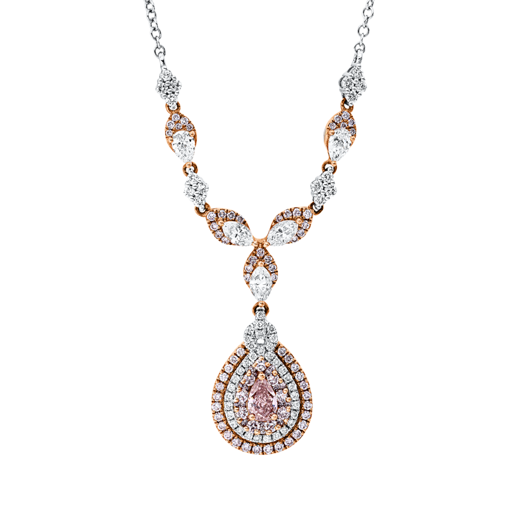 Brogle Selection necklace with diamond pendant Brogle Selection necklace with diamond pendant