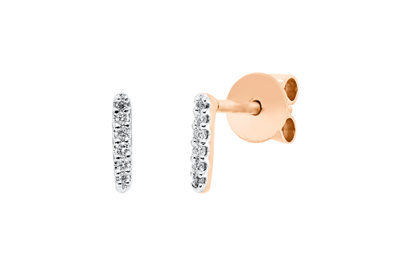 Brogle Classic diamond stud earrings