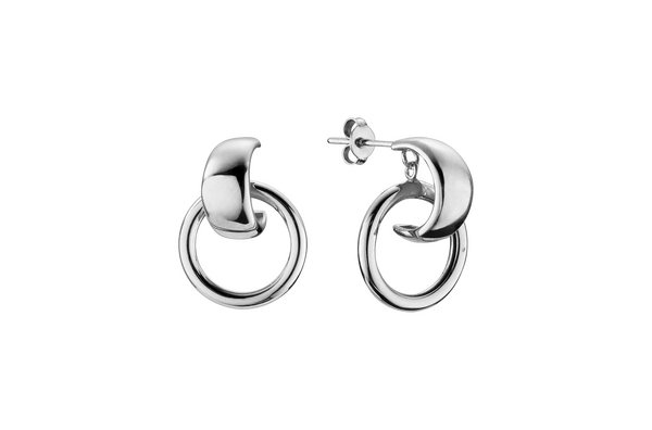 Brogle Classic gold hoop earrings