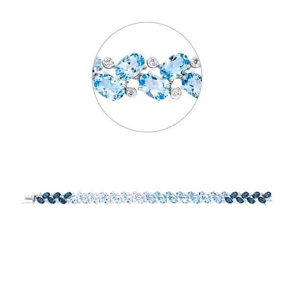 Brogle Selection topaz bracelet Brogle Selection topaz bracelet