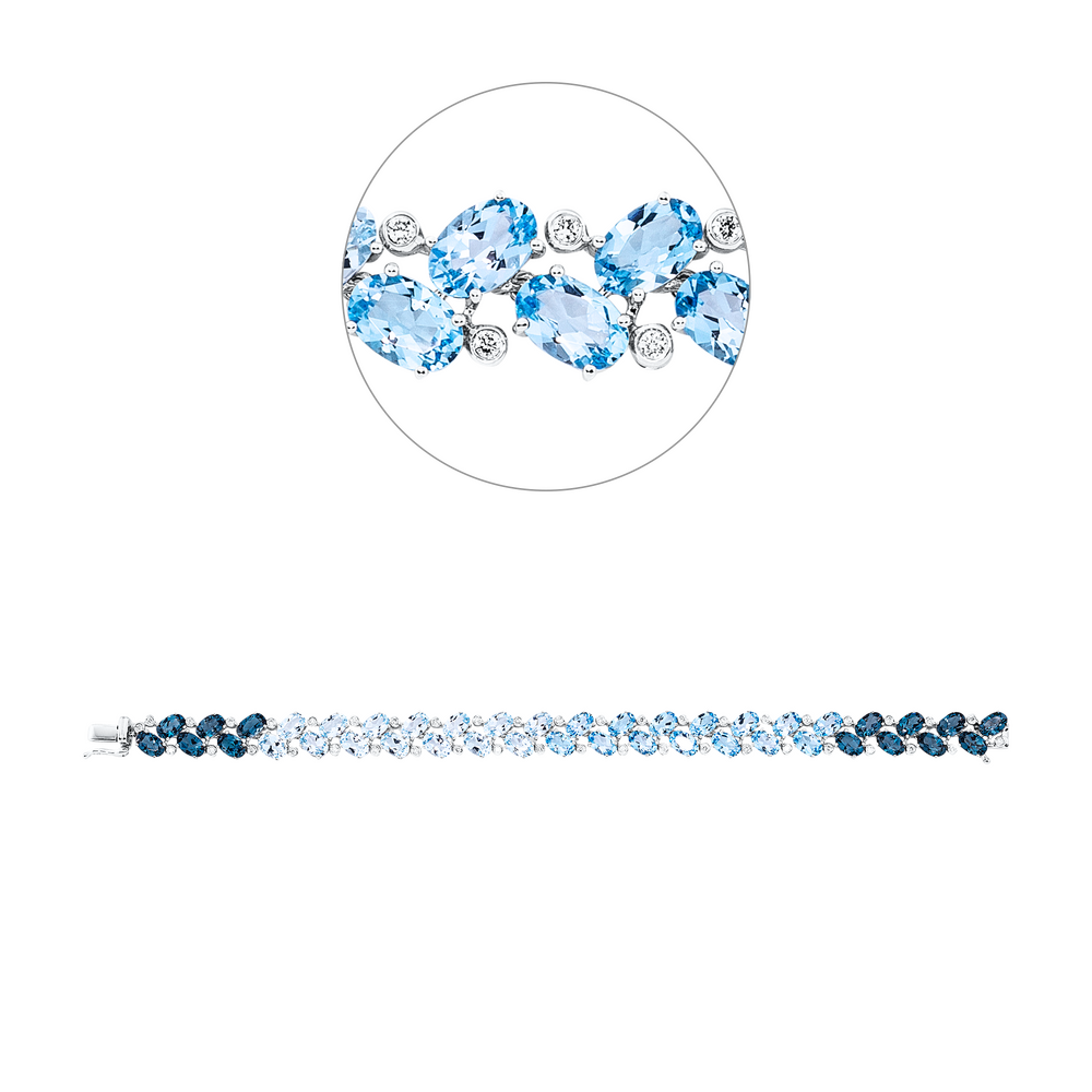 Brogle Selection topaz bracelet Brogle Selection topaz bracelet