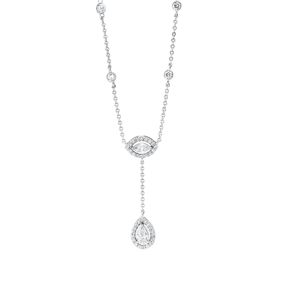 Brogle Classic necklace with diamond pendant Brogle Classic necklace with diamond pendant