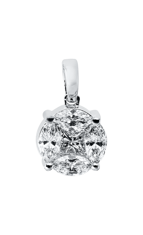 Brogle Classic diamond pendant